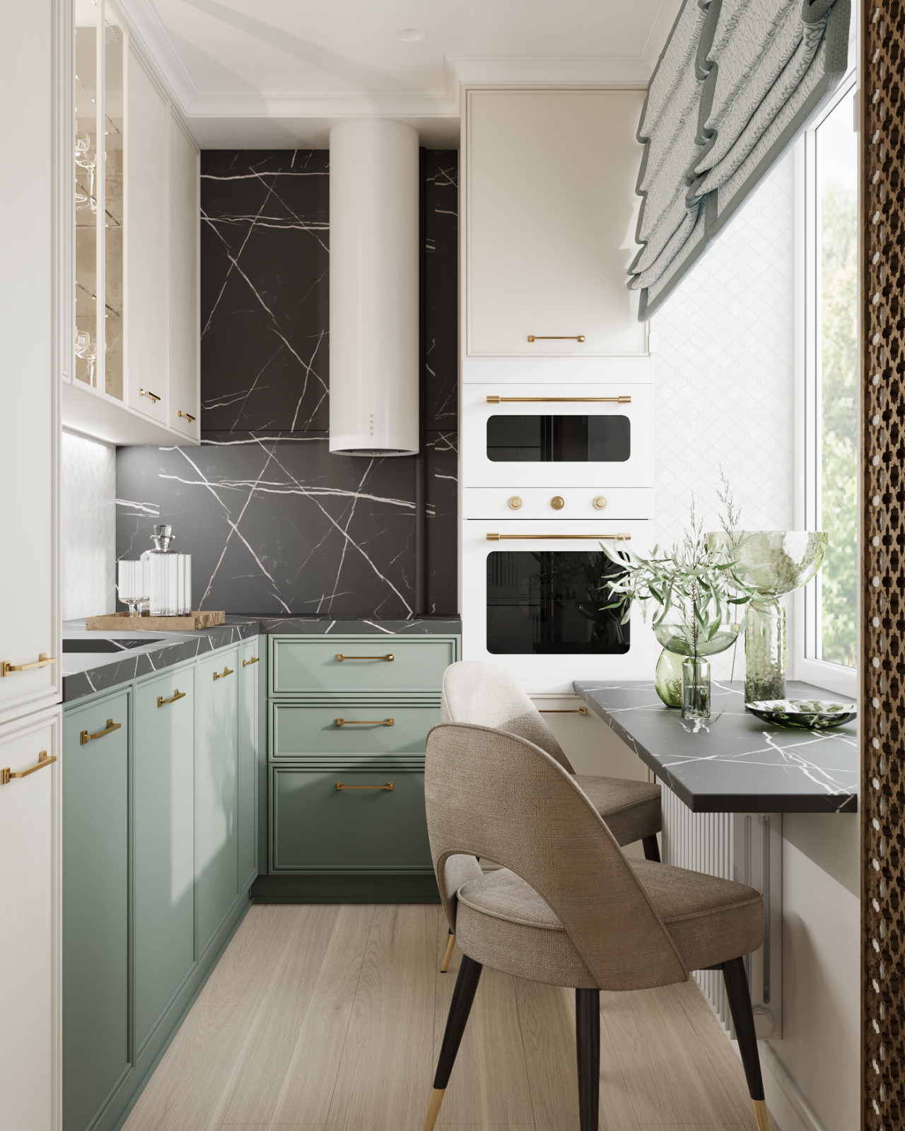 Интерьер квартиры 30 м2 в Хорошево-Мневниках (г. Москва)