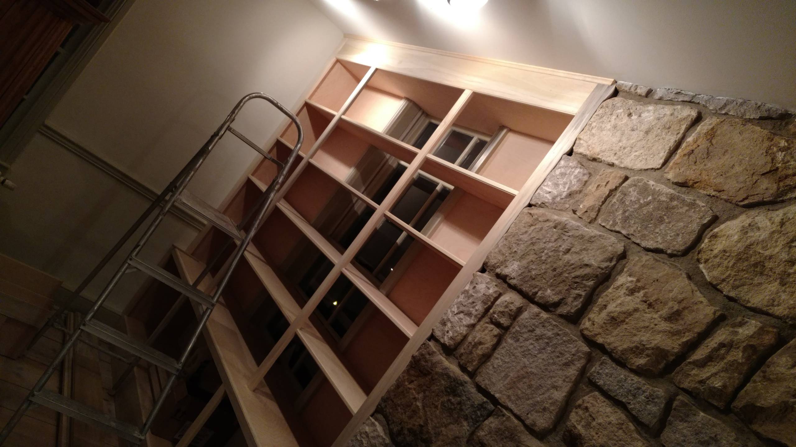 Custom built-in  cabinetry/shelving