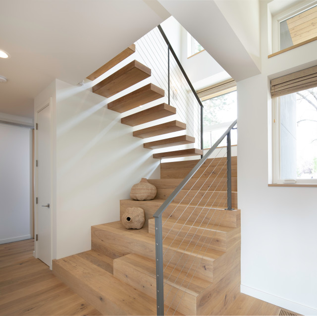 Rustic Staircase montagne-escalier