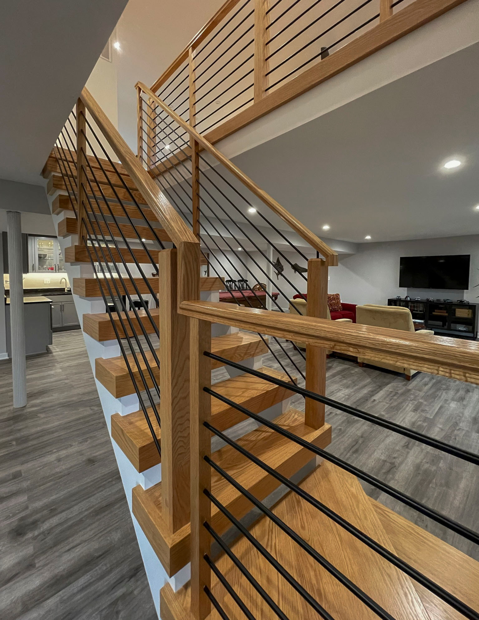 99_Modern & Open L-Shape-Winder Stair, Arlington VA 22207