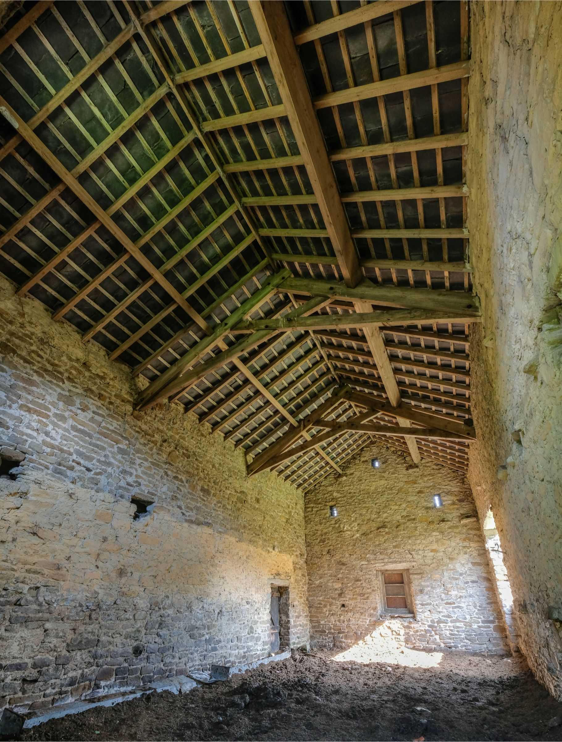 Traditional barn layout derbyshire