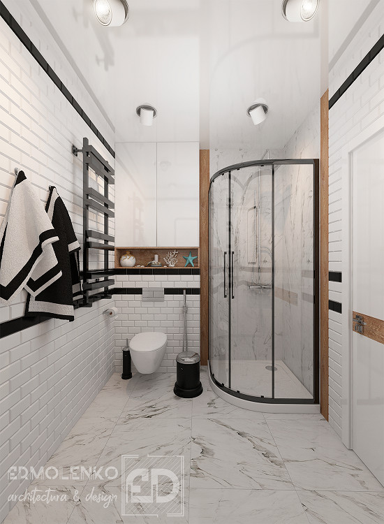 Квартира в Сочи ЖК "Раз, два, три". Санузел.