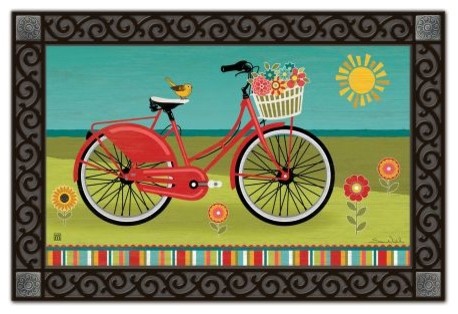 Matmates Summer Ride Doormat Contemporary Doormats By Silver