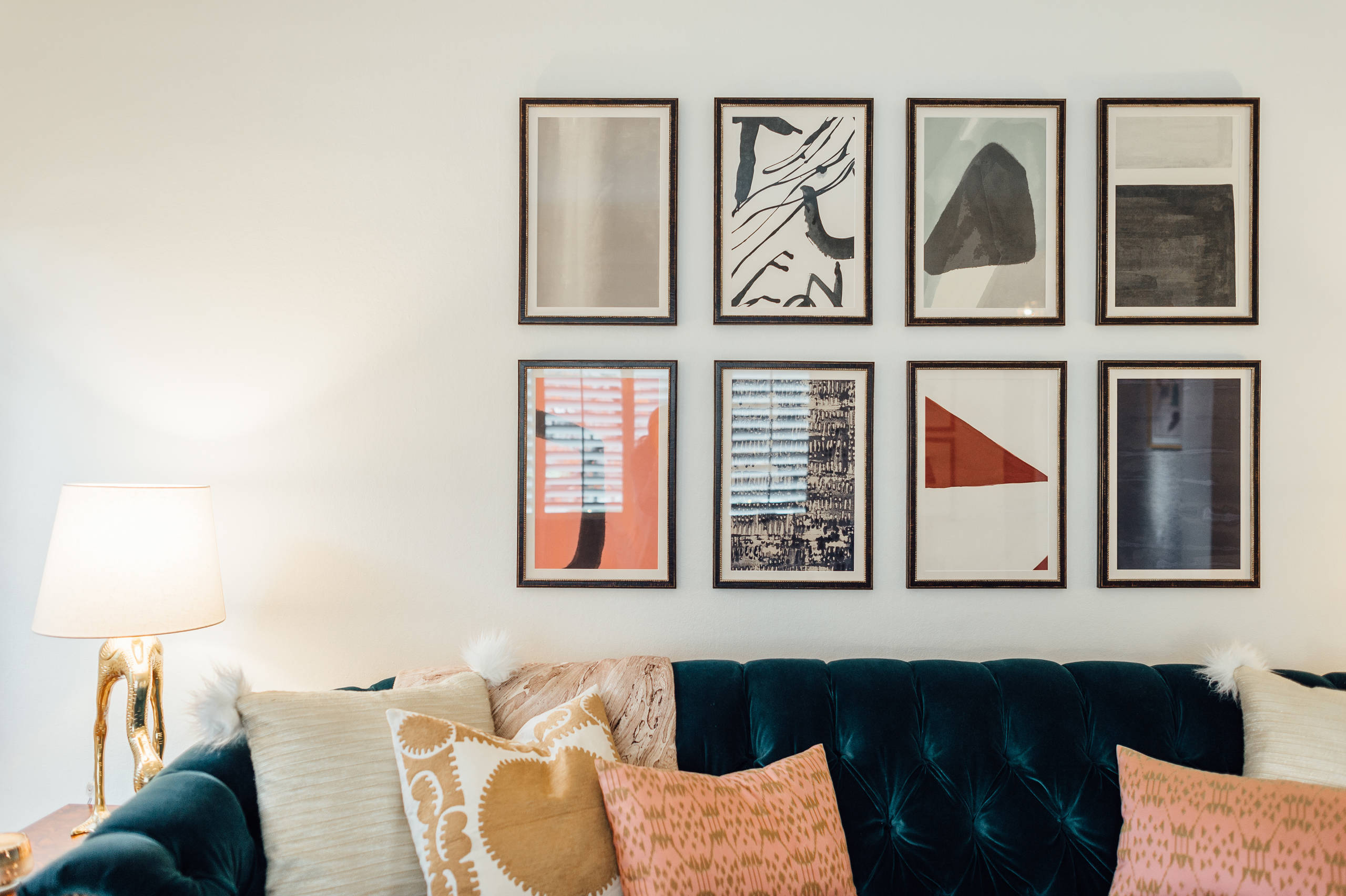 Room of the Day: Glam Comfort in a Tudor-Style Living Room