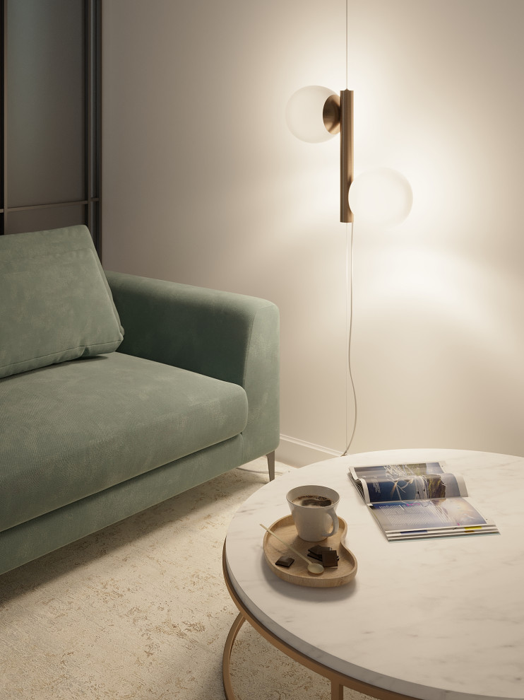 Кухня-гостиная в современном стиле