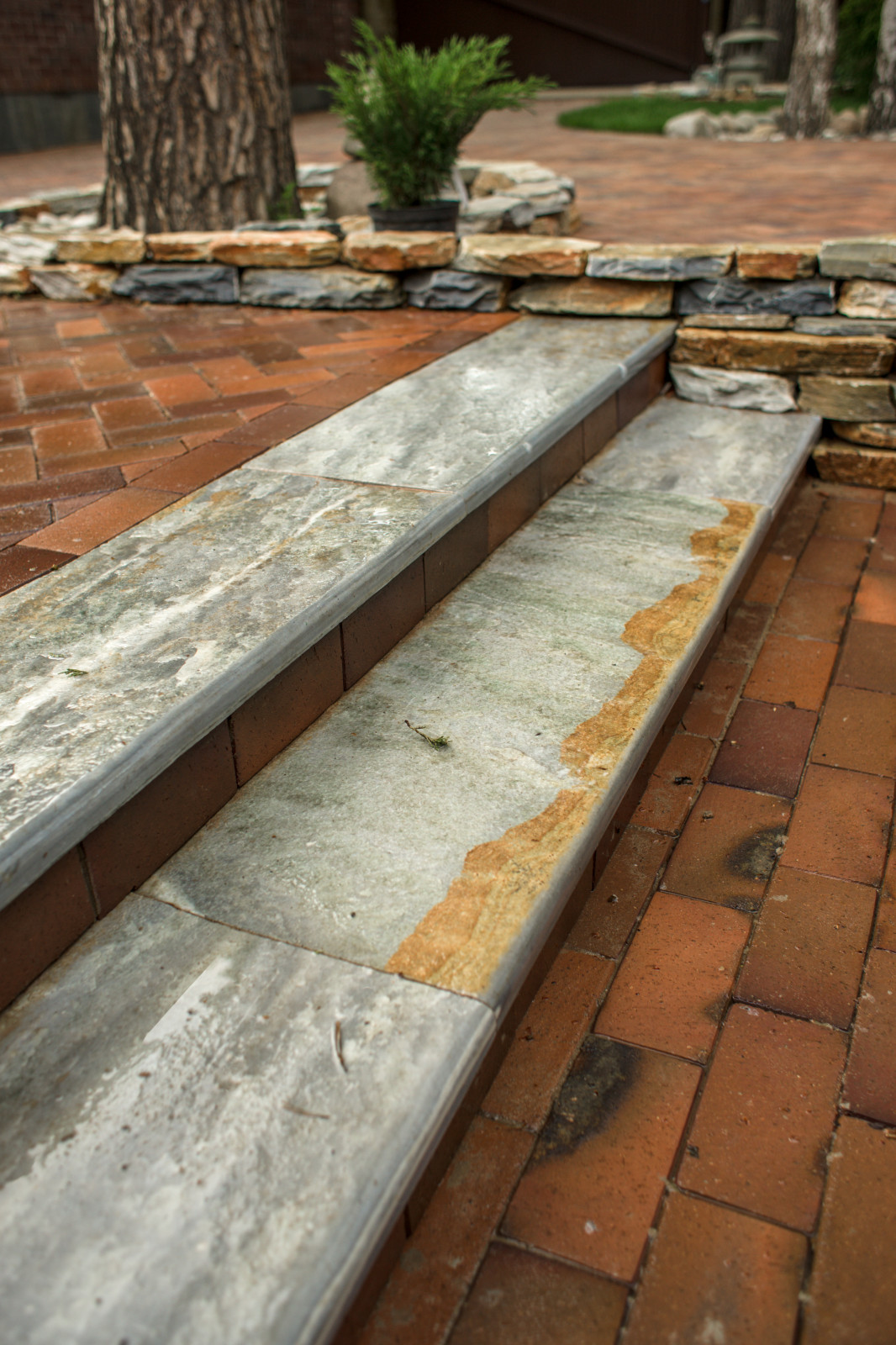 Ступени из натурального камня