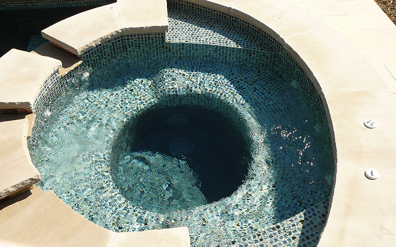 Inspiration for a transitional pool remodel in Orange County