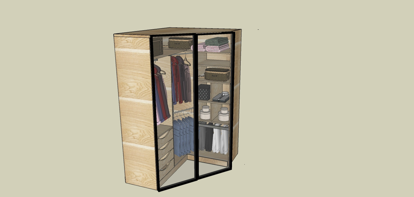 Progettazione cabina armadio