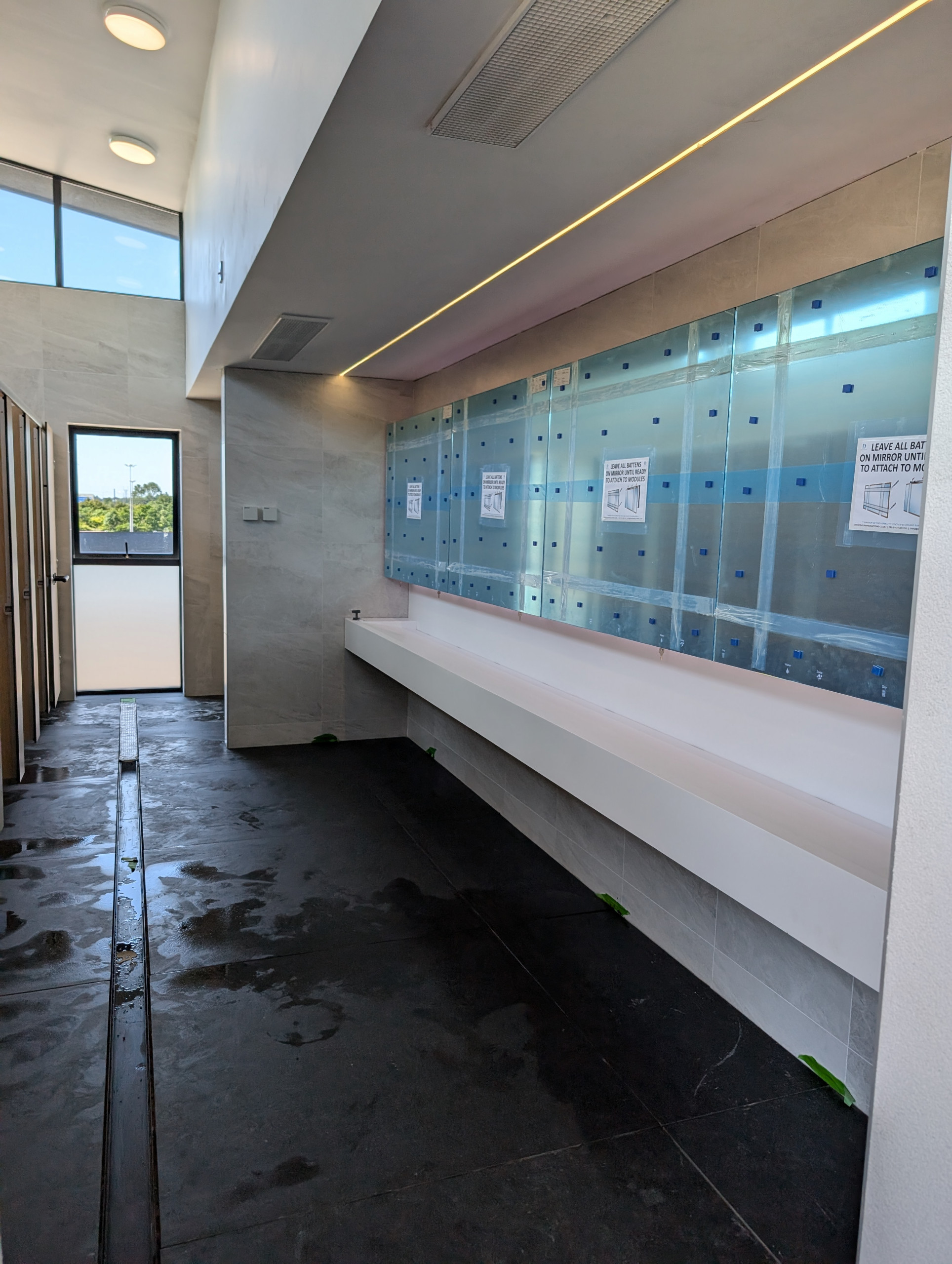 Commercial - Eurotunnel Customer Toilet Block