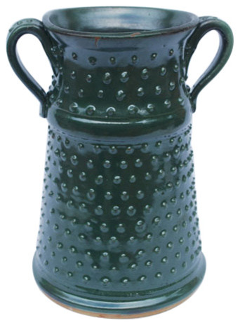 Hand Crafted Wine Cooler With Raised Slip Decoration