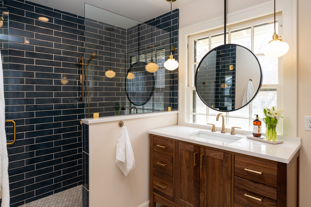 Bathroom - transitional bathroom idea in Kansas City