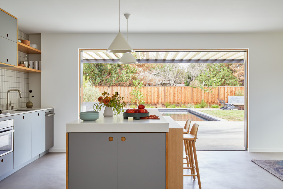 Australian Minimalist Ground-Up - Modern - Kitchen - San Francisco - by ...
