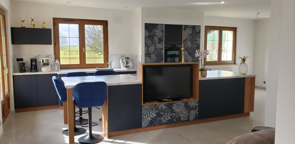 Une cuisine style art déco avec la nouvelle collection 2021 de SCHMIDT