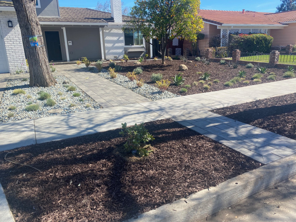 Front Yard & Driveway Installation