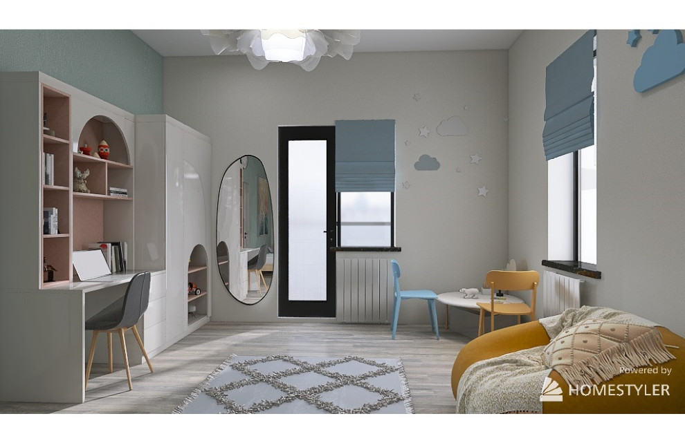 Квартира с радиусной стеной