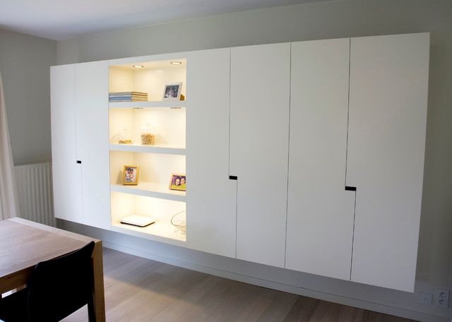 Wandkast op maat: modern and met on. tv kast met schuifdeur. .