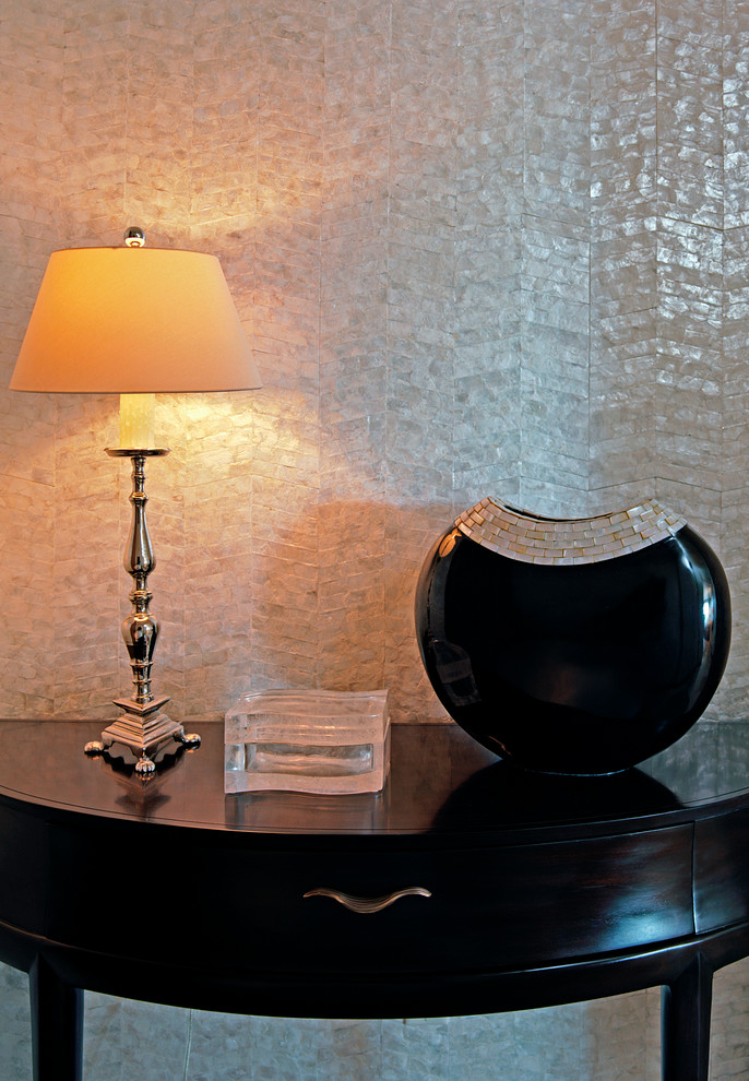 Inspiration for a transitional entryway remodel in Phoenix