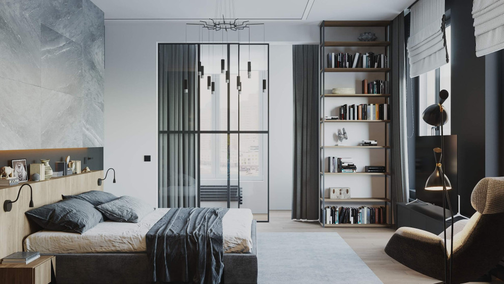 Современный лофт для молодой семьи