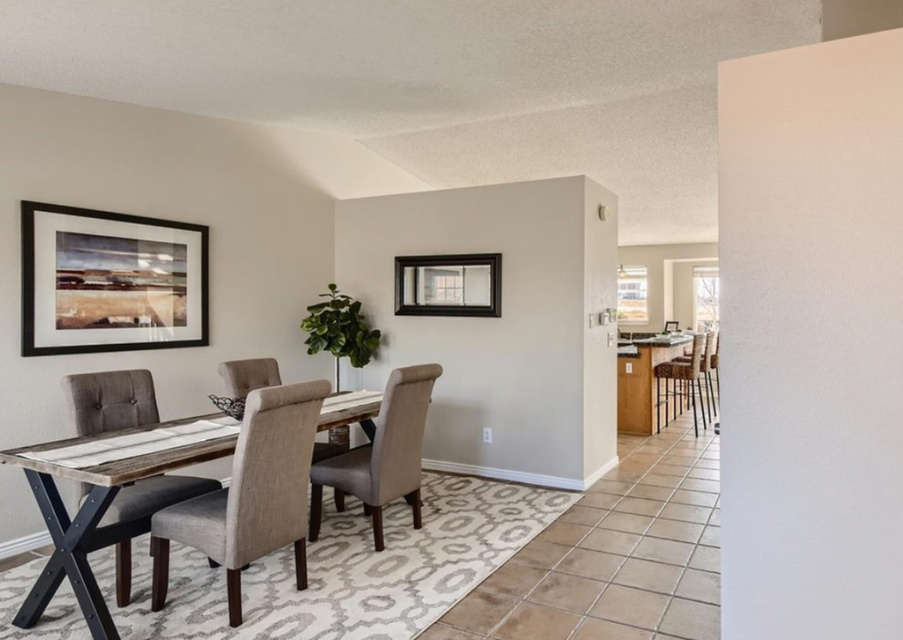 Home design - transitional home design idea in Denver