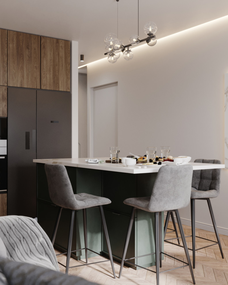 Дизайн-проект двухкомнатной квартиры в г.Нефтеюганск