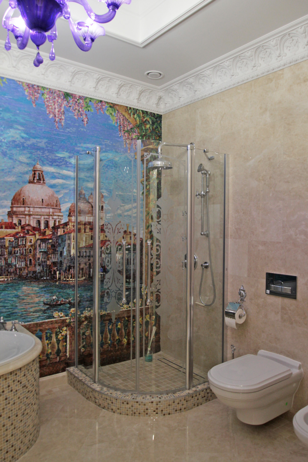 Artistic mosaic "Venice. Grand Canal"