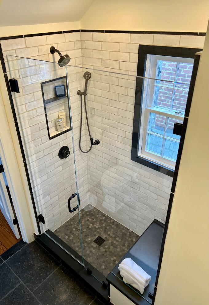 Enlarged Bathroom in Old Town Alexandria