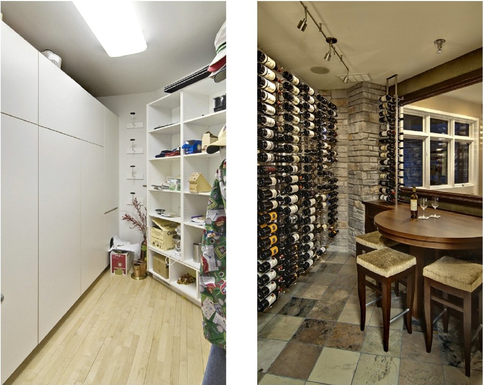 From Storage Closet to Wine Cellar