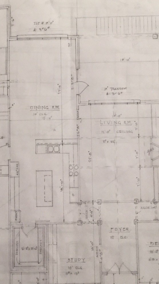 Appliance placement in kitchen