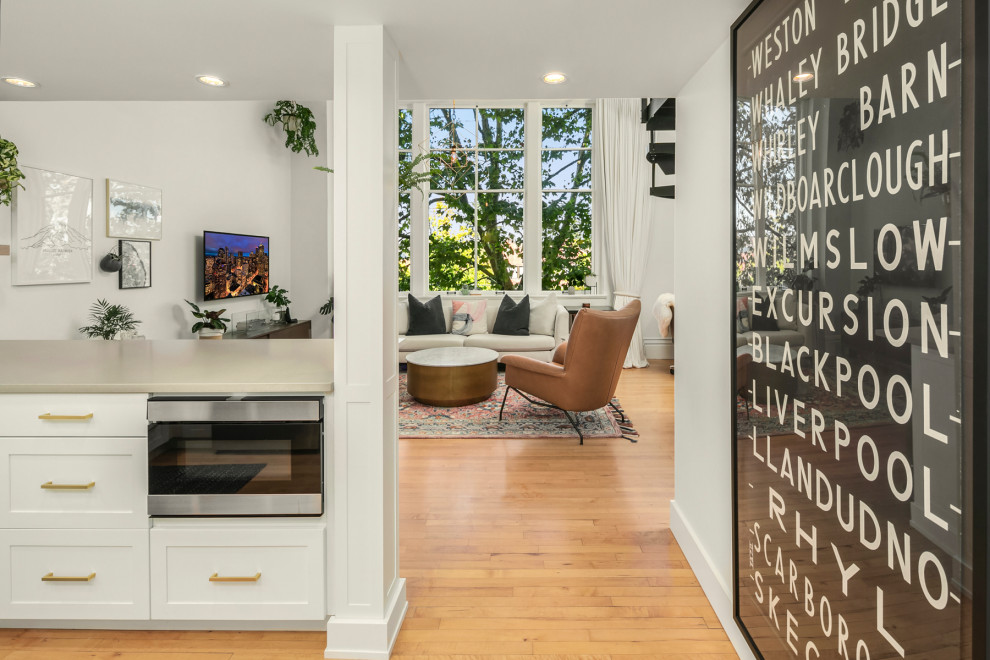 Queen Anne Condo - Eclectic - Kitchen - Seattle - by Tammara Stroud ...