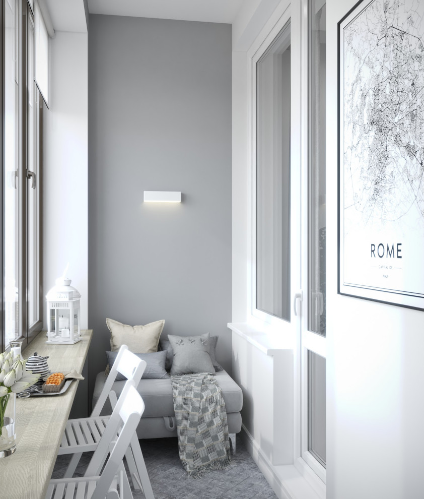 Дизайн интерьера однокомнатной квартиры под сдачу