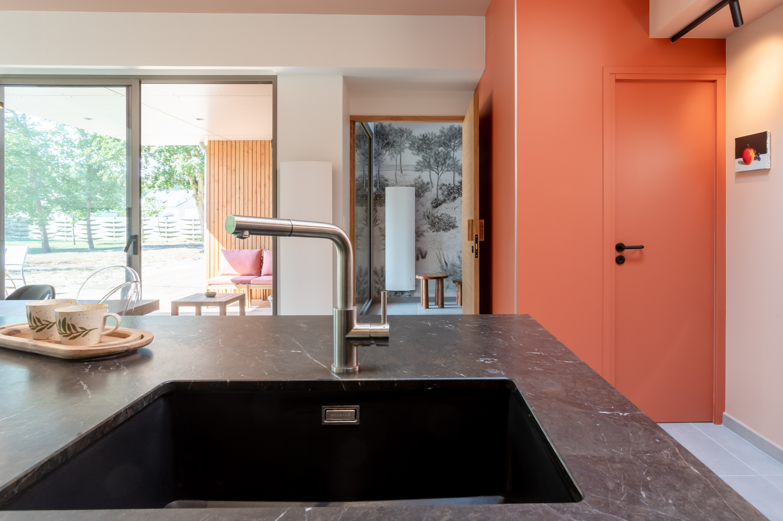 Rénovation d'une cuisine dans une maison neuve