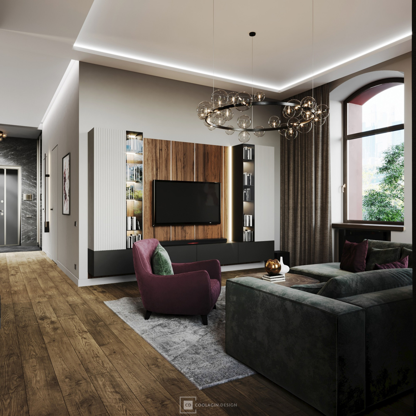 Квартира в центре Москвы для молодой девушки