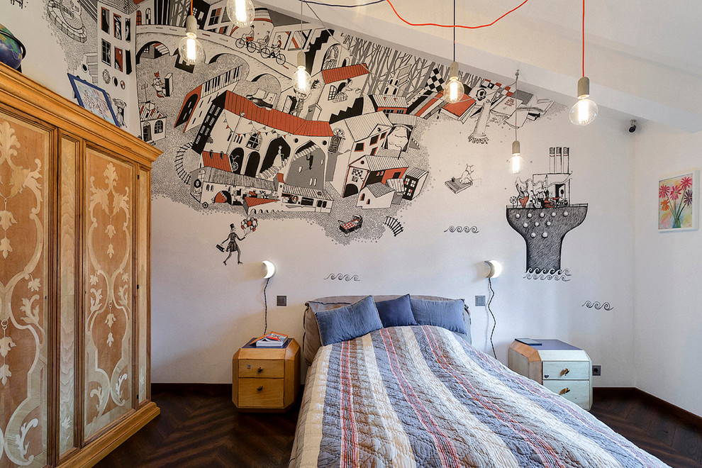 Двухуровневая квартира в Арбатских переулках