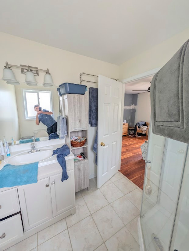 Bedroom Flooring Installation