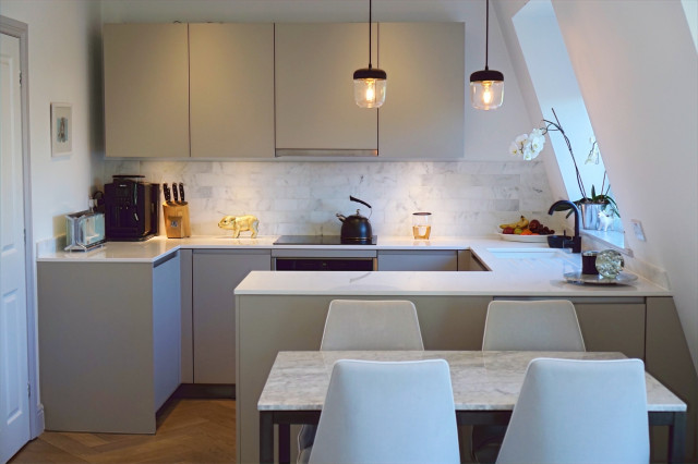 Loft Apartment trendy-koekken