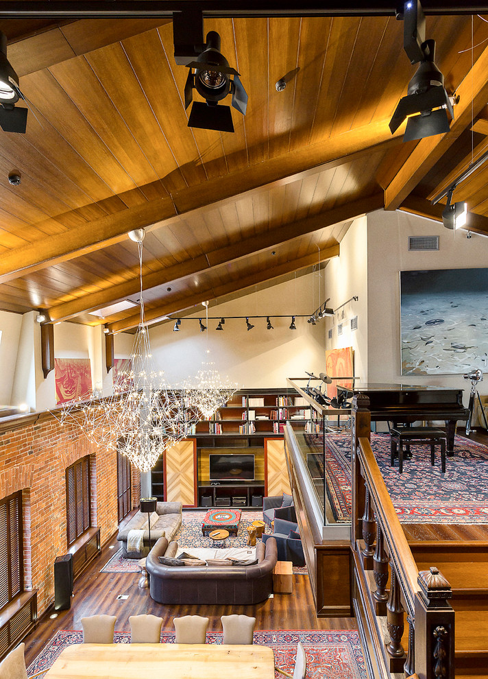 Двухуровневая квартира в Арбатских переулках