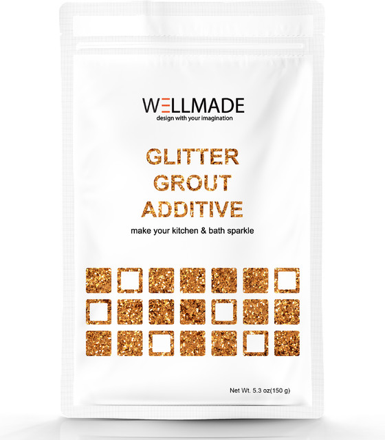 Copper Glitter Grout Additive 5.3oz/150g/bag Contemporary Paint by Wellmade Houzz