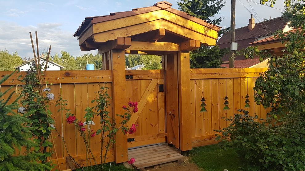 Заборы в стиле ШАЛЕ