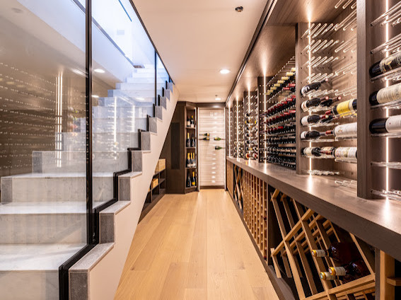 New Wine Cellar Installation