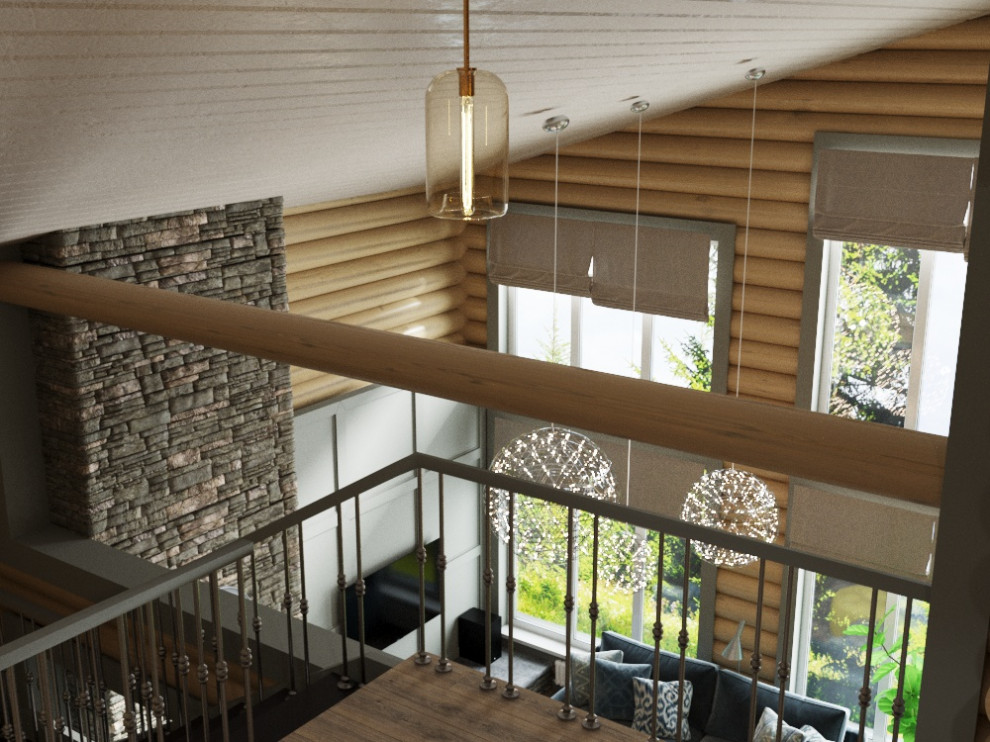 Большой, яркий дом для молодой семьи