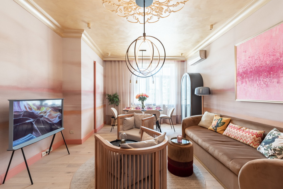 Гостиная для сестер-двойняшек