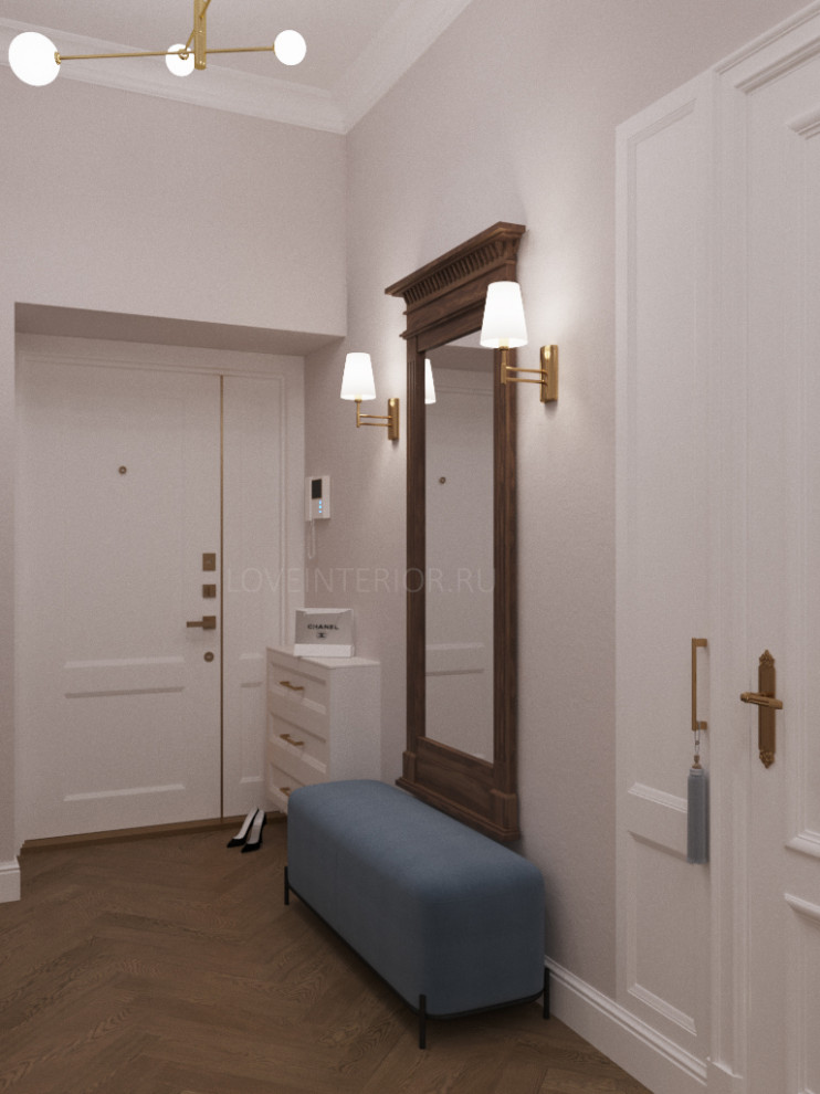 Квартира в доме, построенном в XIX веке в центре Москвы