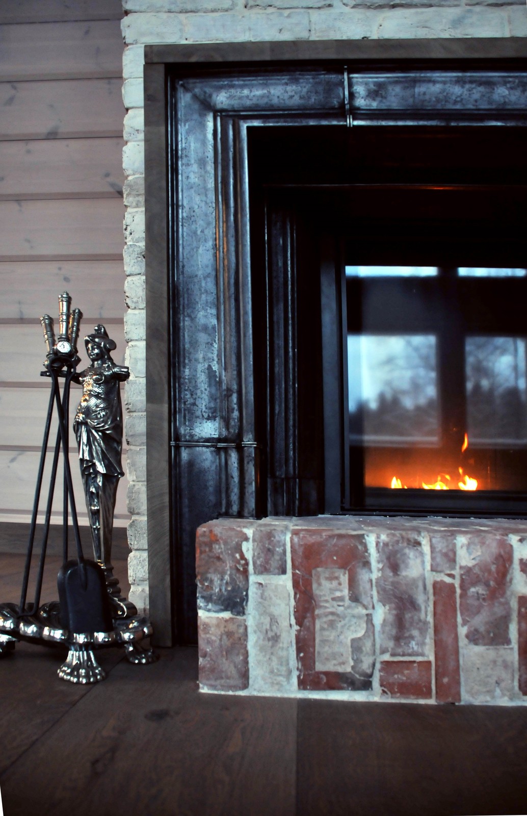 Камин в деревне Трусово