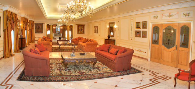 Reception area ,Shuwaikh mediterran-wohnbereich