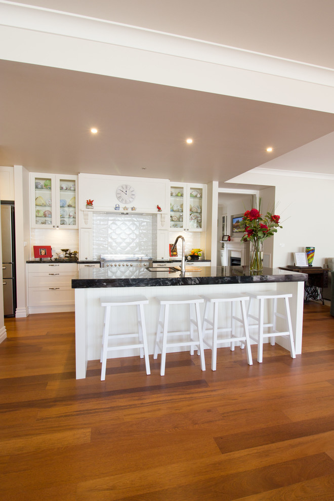 Traditional kitchen in Melbourne.