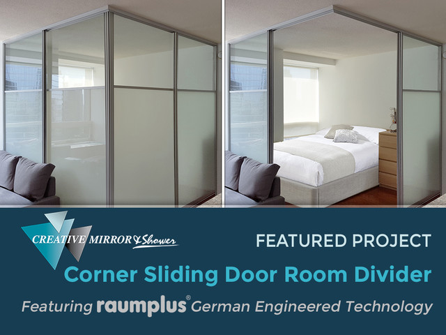 Corner Sliding Door Room Divider Modern By Creative