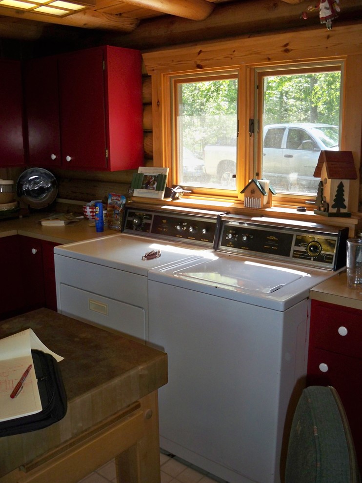 Gull Lake Log Home Kitchen/Bath Remodeling
