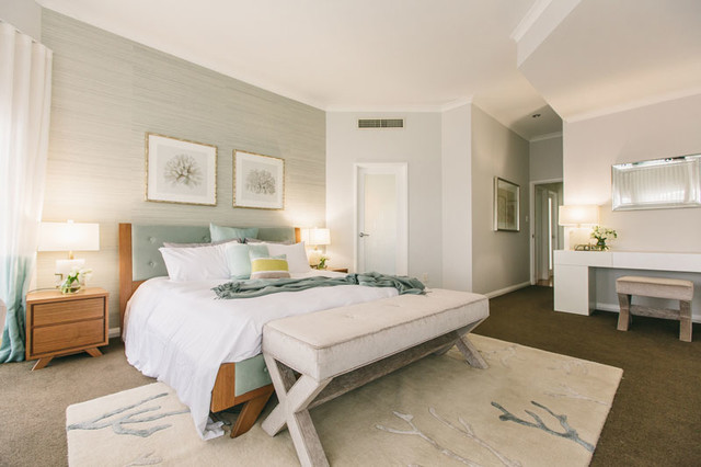 North Beach eclectic-bedroom