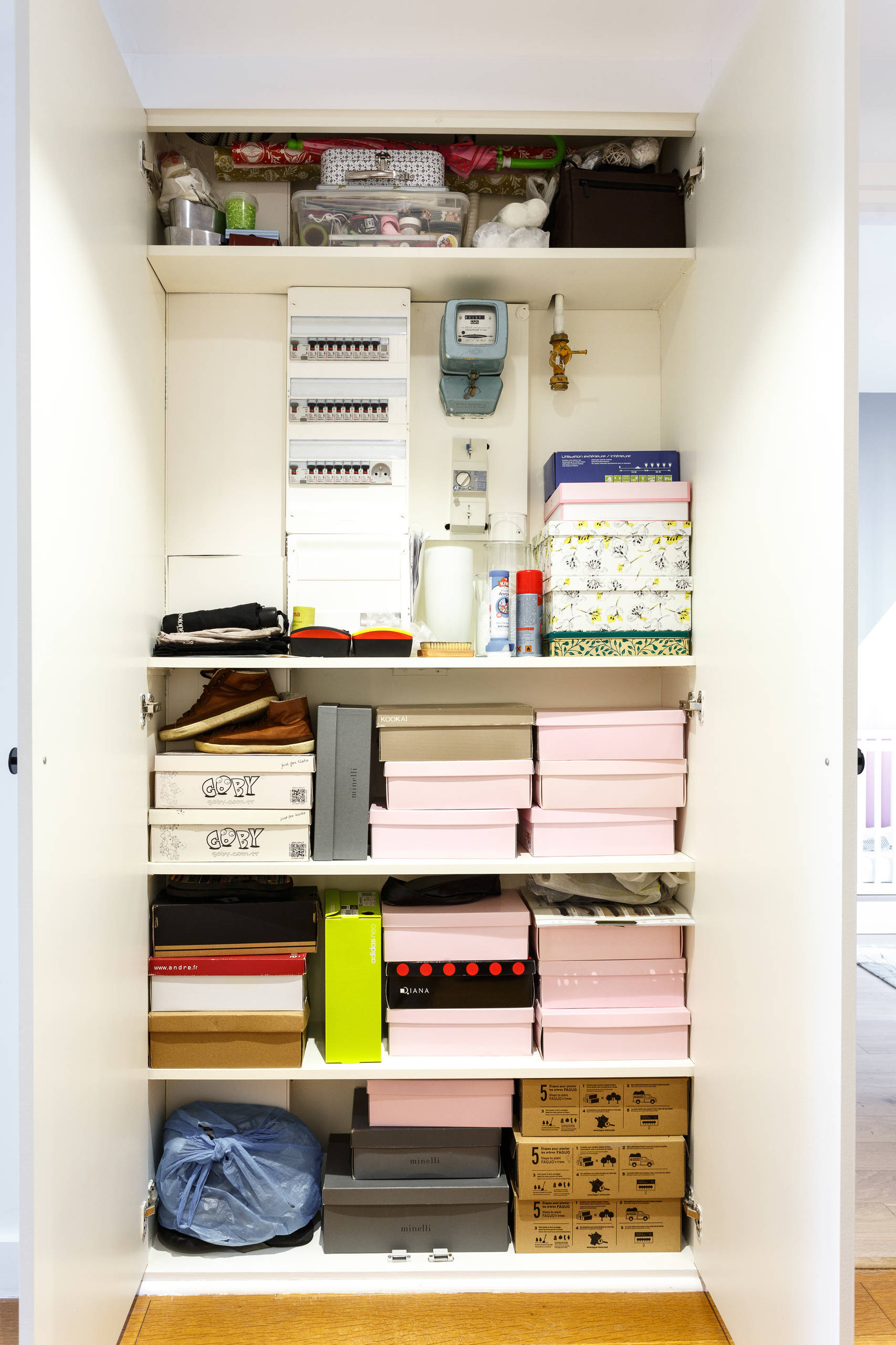Avant/ après transformation d’un appartement pour la venu du bébé