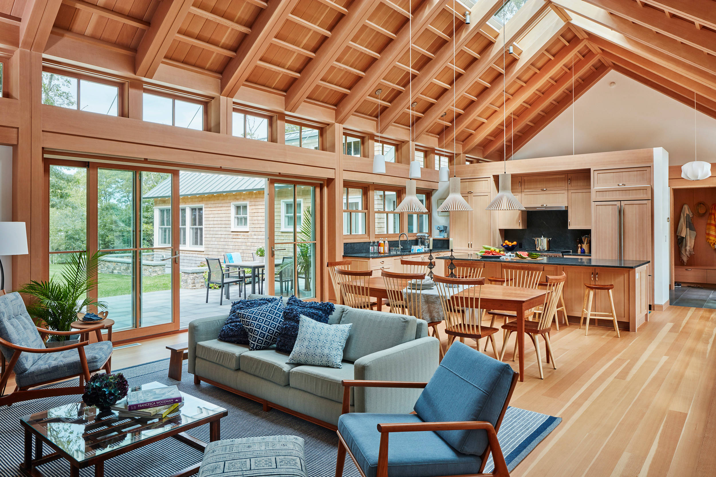 Vaulted Ceiling With Skylights Living Room Ideas Photos Houzz